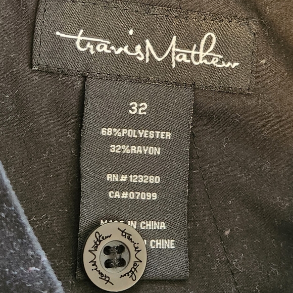 Travis Matthew Mens Gray Flat Front Shorts Golf Casual Summer Travel Golf 32 - Picture 6 of 7